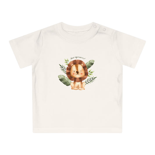 Eco-Friendly Baby T-Shirt, Little Lion