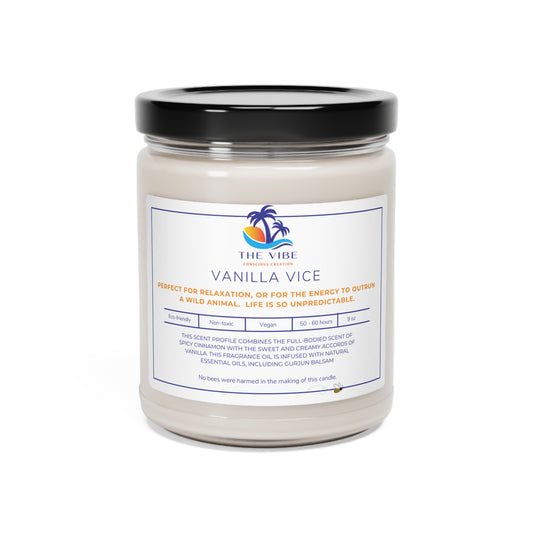 Vanilla Vice, Quirky Scented Candle 9oz