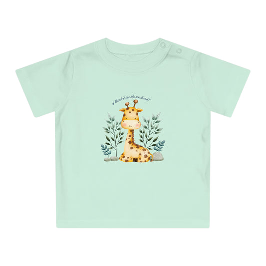 Eco-Friendly Baby T-Shirt, Little Giraffe